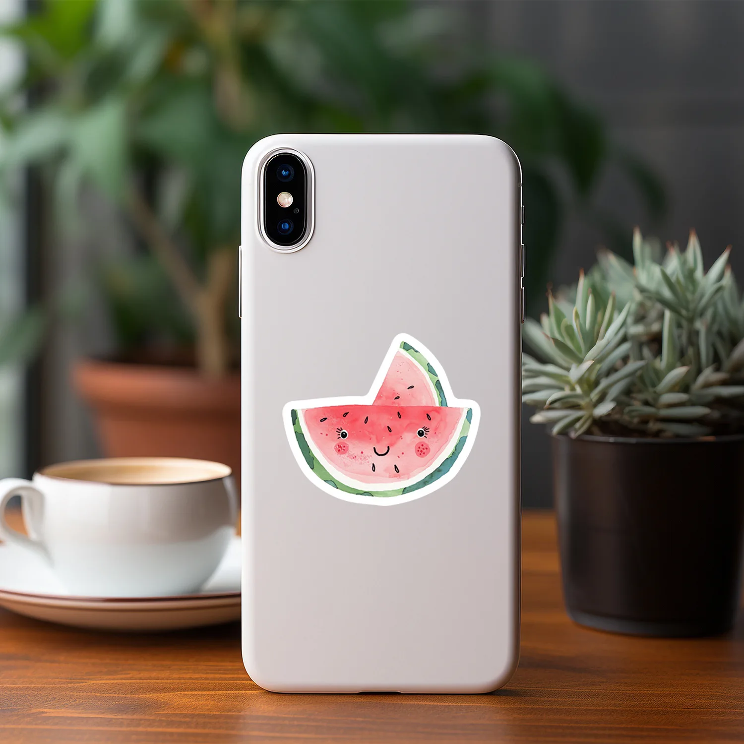 50 sztuk mała wersja akwareli letnie Graffiti kubek na wodę komputer wodoodporna dekoracja kreatywne letnie naklejki