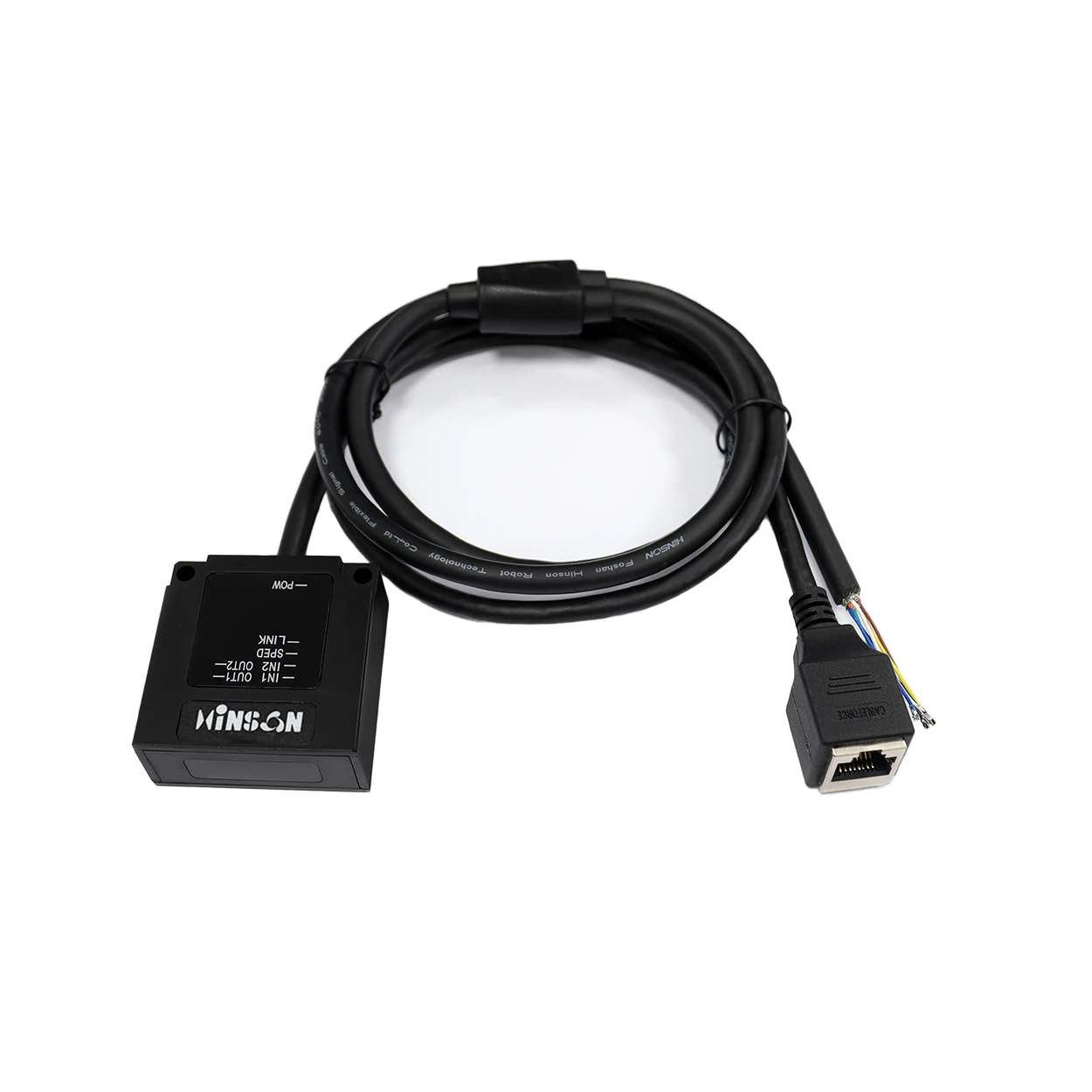 Hinson OPCA-P8F Industrial-grade Fiber Optic Communication Sensor 4 Meters Detection Range IP54 Protection 9600bps Speed Optical