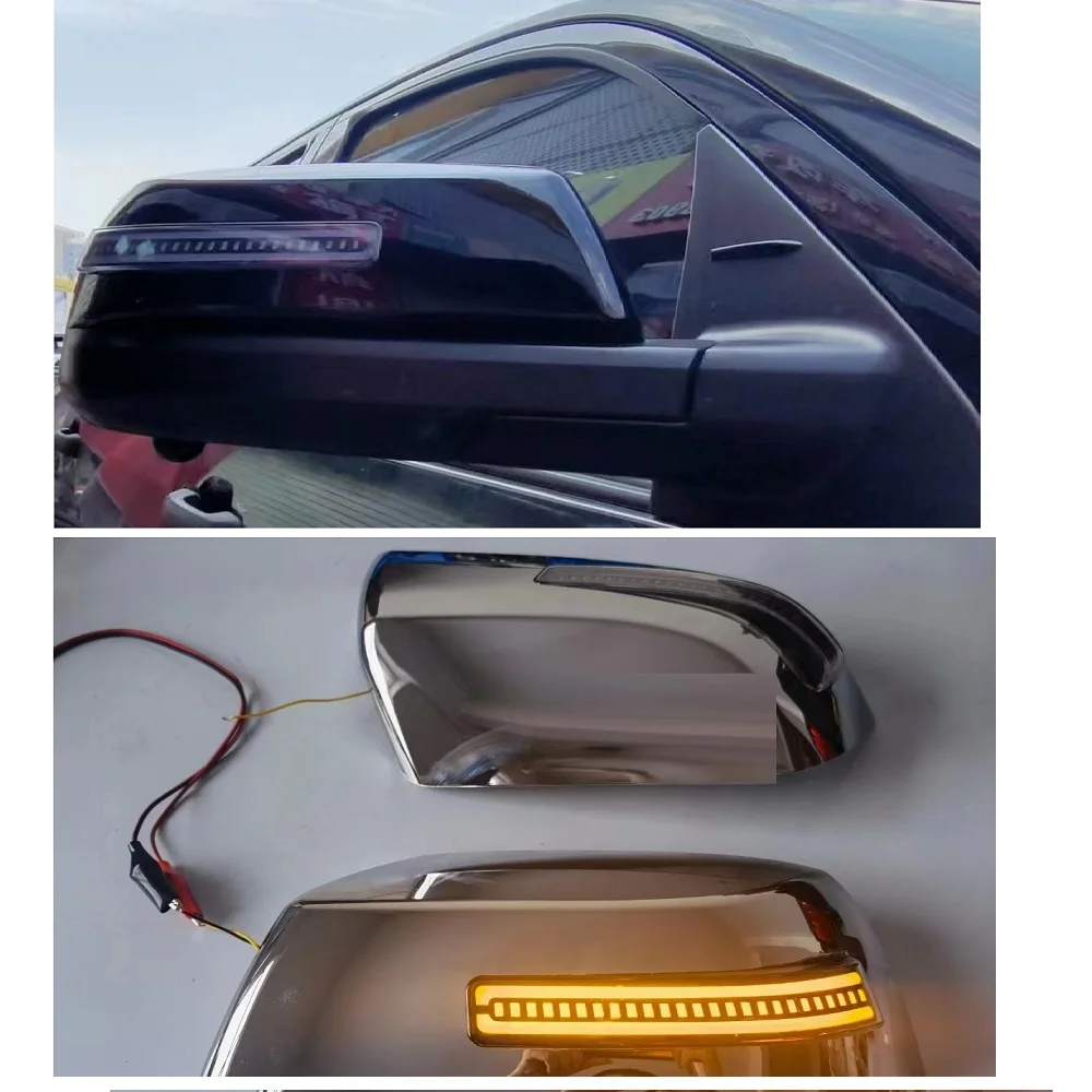Auto Accessories for Toyota Tundra 2007 2008-2020 2021 2022 Led Mirror Cover Turn Signal Mirror Cover Tundra Auto Accessories