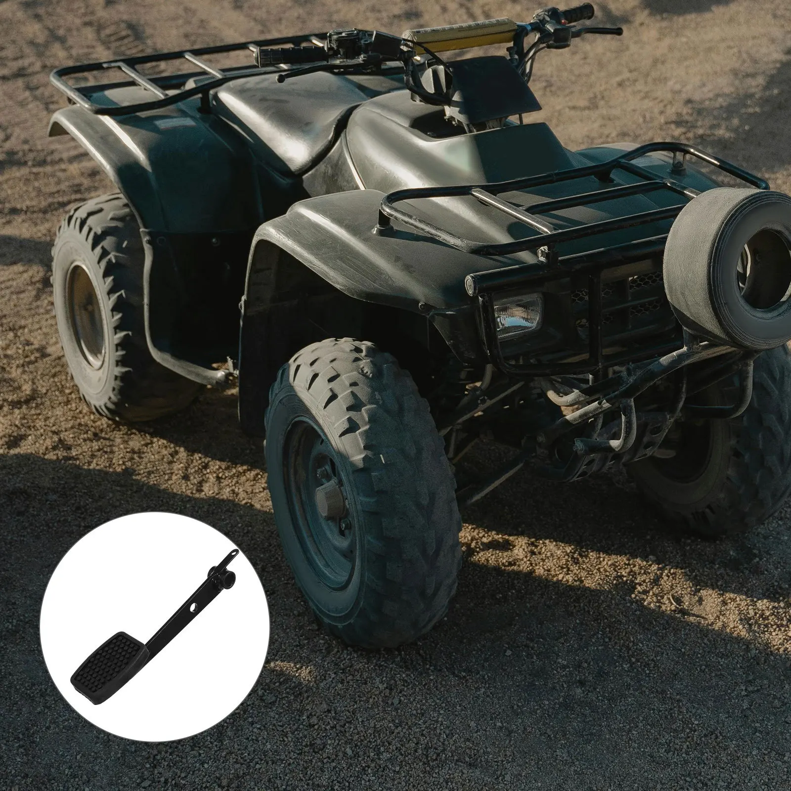 

Kart Pedal Metal Footrest For Atv Drift Cart Replacement Racing Go Kart Accessories Throttle Pedal For Go Karts