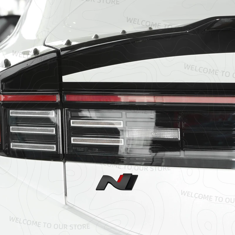 سبائك الزنك ل N الأداء مصبغة شعار إلنترا فيلوستر توسكانيا أيونيك إنستر سيارة جذع ثلاثية الأبعاد شعار معدني الخلفية الجسم شارة ملصق #6