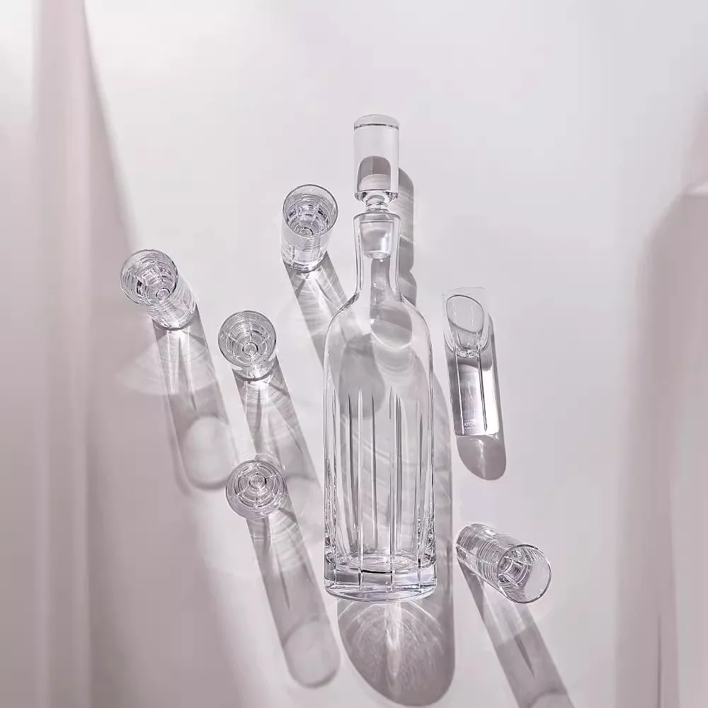 Spirits glass Baijiu cup, wine bottle crystal bottle wine set