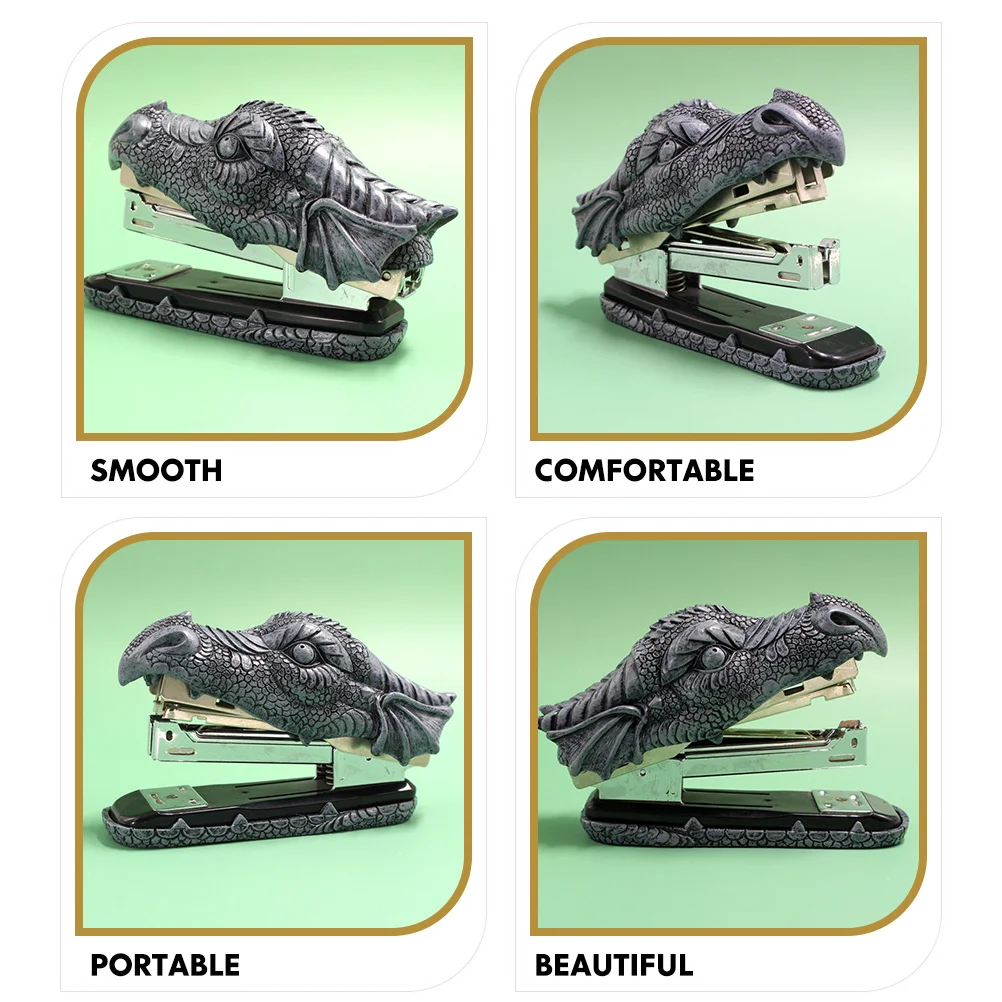 

Small Office Desk Craft Stapler Decorative Cute Supplies Adorn Mini Staplers Resin