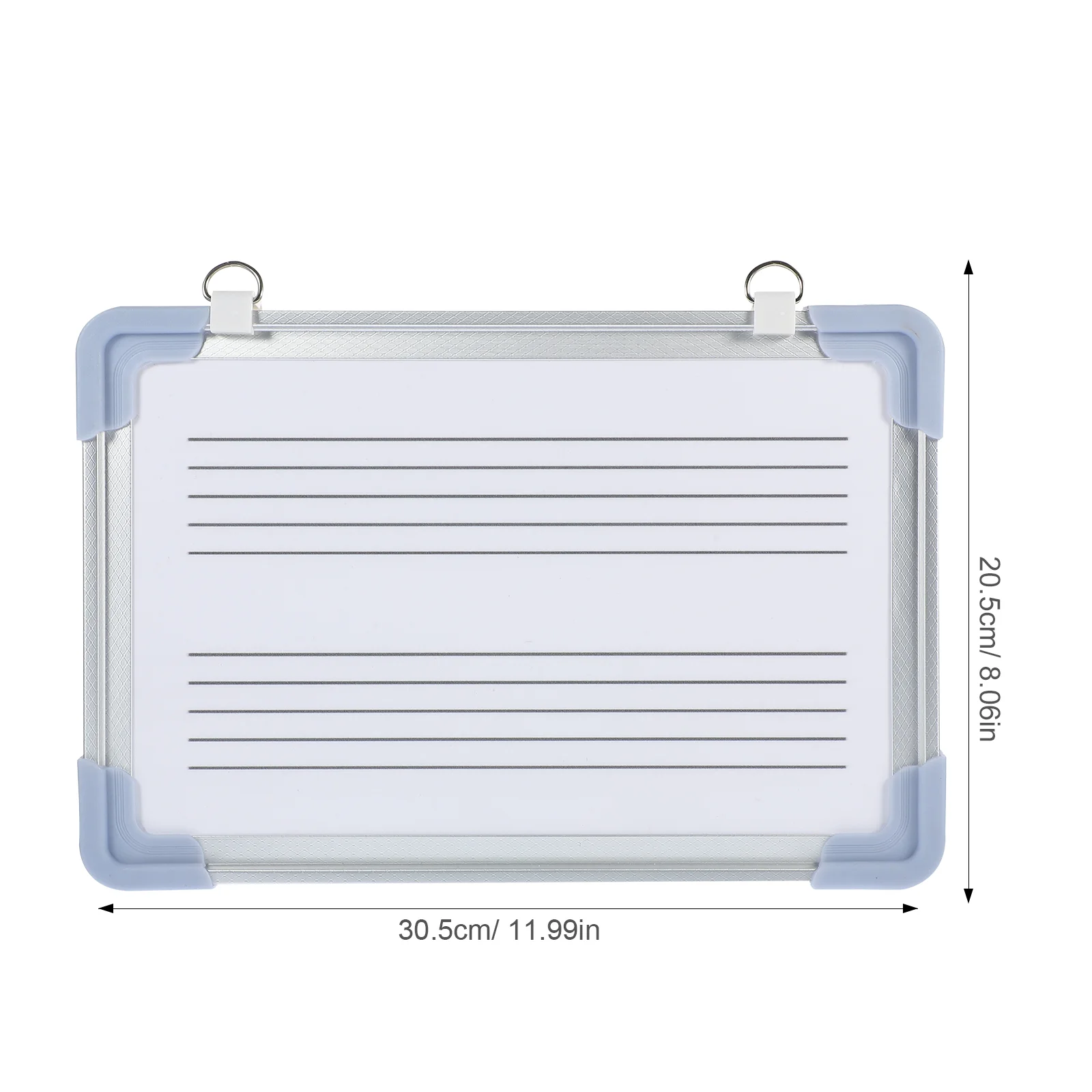 Pizarra blanca para personal, nota de notación magnética, enseñanza, tableros con marco de aluminio, símbolo para estudiante con líneas musicales