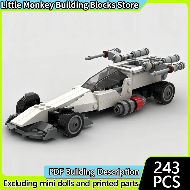 

City Car Model MOC Building Bricks X-Wing Fighter Carrier Vehicle Modular Technology Gifts Holiday Assemble Children Toys Suit