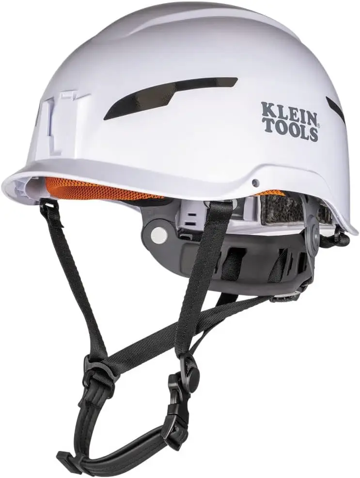

Type-2 Safety Helmet with 20kV Protection, Non-Vented, Class E, White - Durable and Reliable
