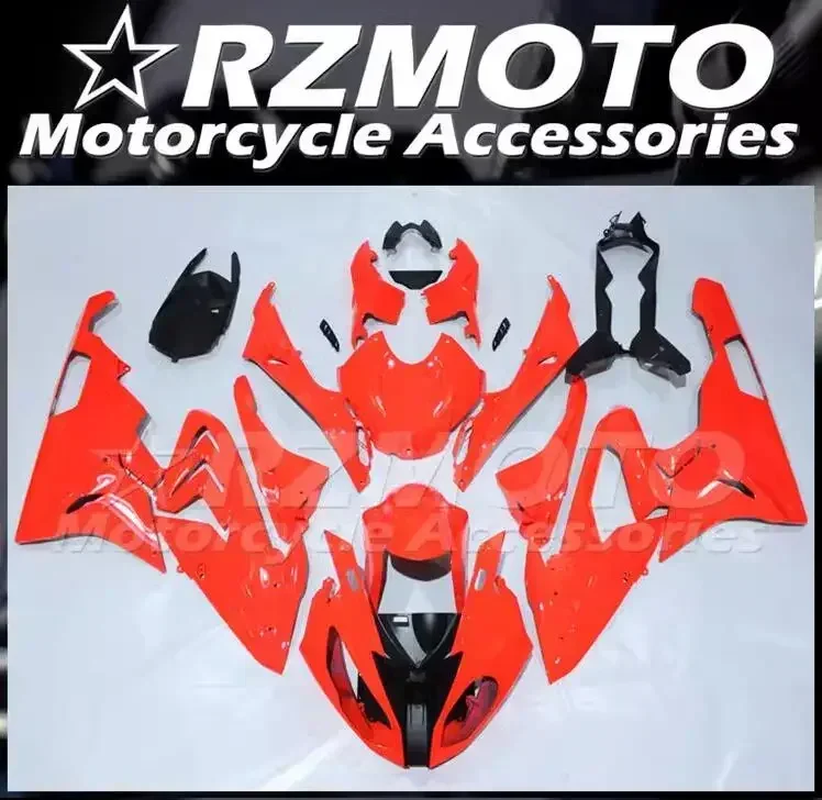 

4Gifts New ABS Whole Motorcycle Bike Fairings Kit Fit for BMW S1000RR 2015 2016 15 16 HP4 Bodywork Set Red Glossy