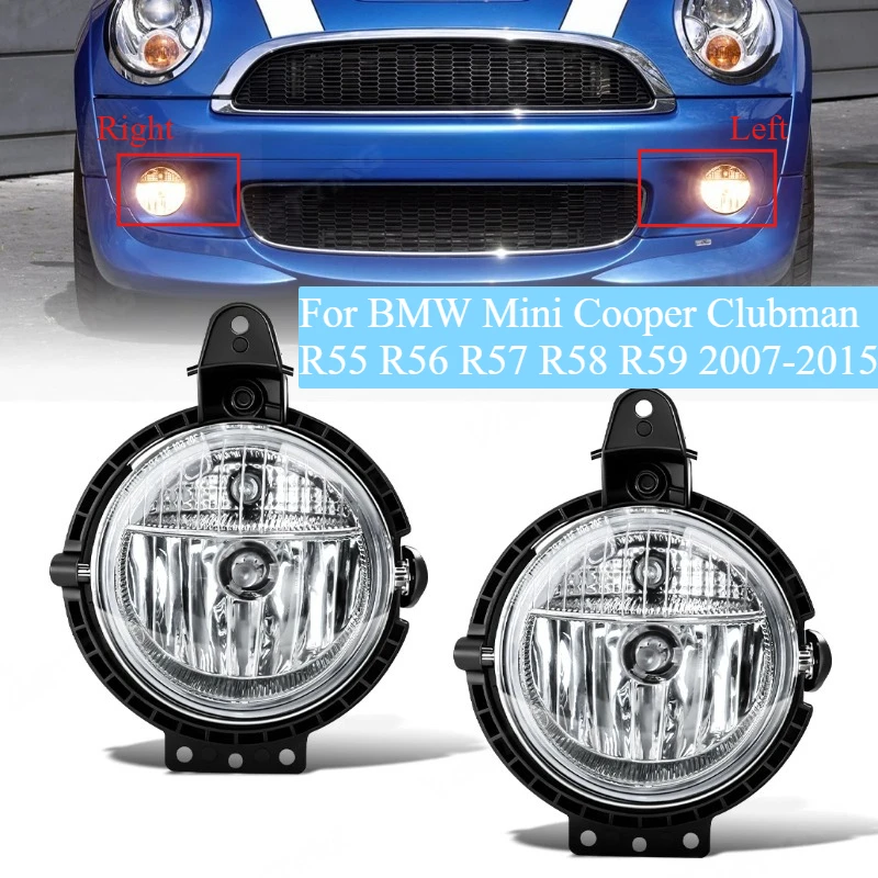 63172751295 Противотуманная фара без ламп для BMW Mini Cooper Clubman R55 R56 R57 R58 R59 2007 2008 2009 2010 2011 2012 2013 2014 2015