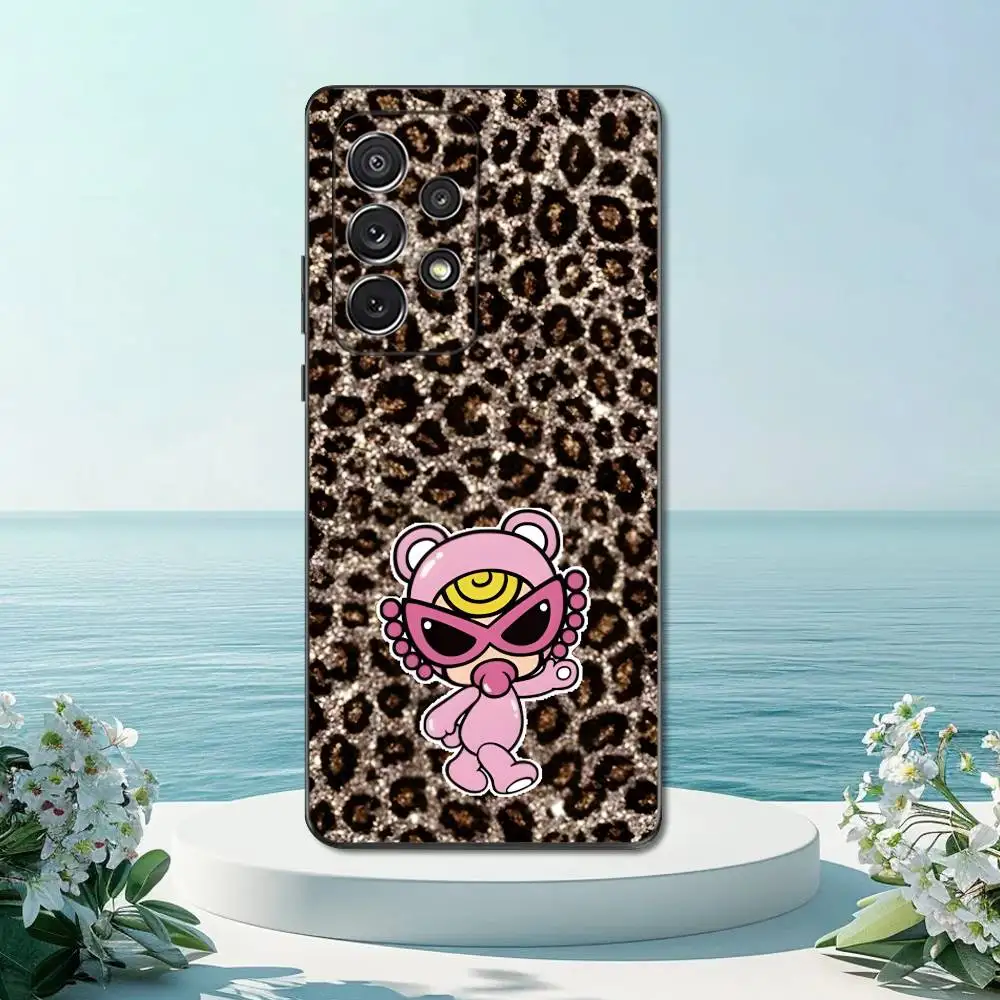 Funny H-Hysteric Cute M-mini Phone Case For Samsung S22,S21,S20,S10,S9,S25,S24,S23,Ultra,FE,Plus,Lite,Soft Silicone Black Cover