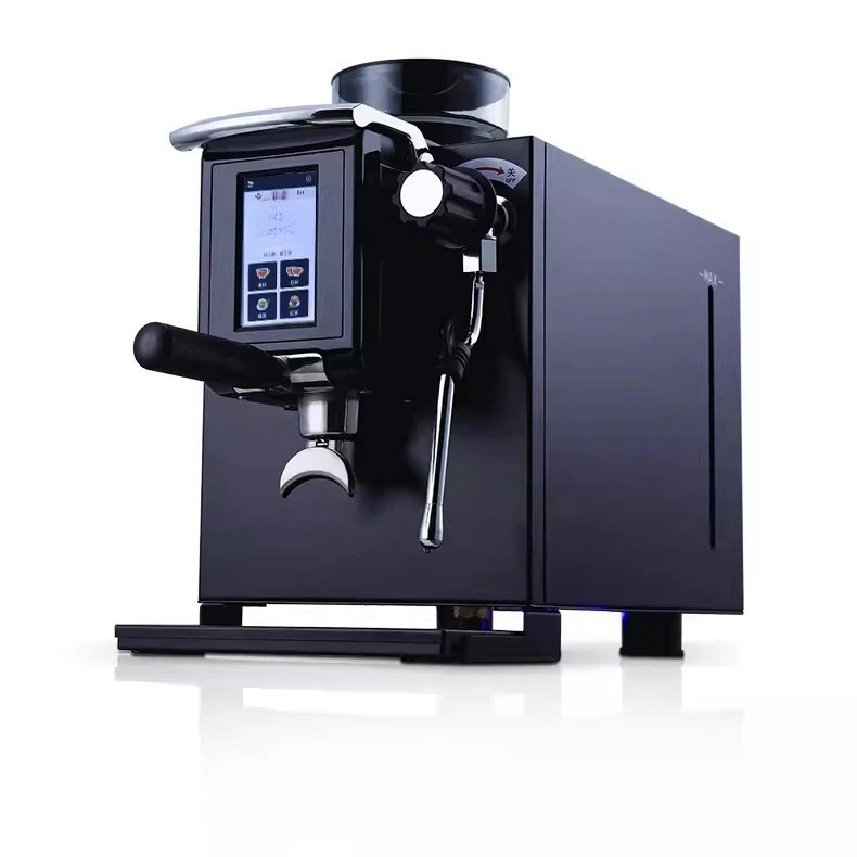 Coffee machine commercial Italian semi-automatic small coffee shop grinder