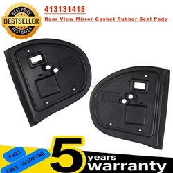 2PCS Car Exterior Door Mirror Gasket Rubber Side Rearview Mirror Seals For Mercedes W211 W203 413131418 Replace Part