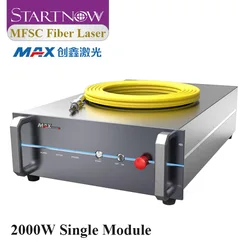 Startnow MAX Fiber Laser Source 1000W-2000W MFSC-1000X MFP-1500X Single Module CW Fiber Laser Cutting Welding Power Supply