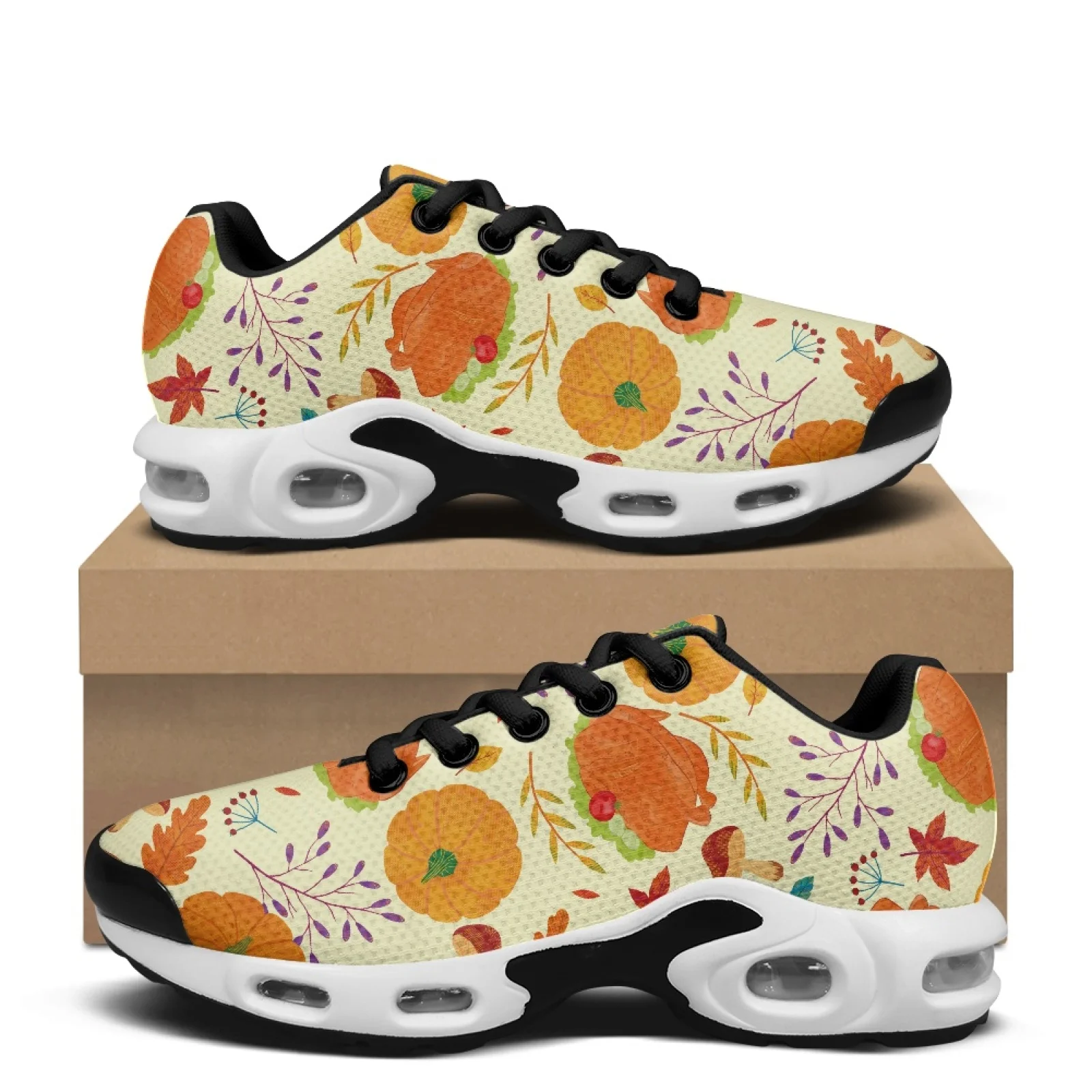 PENSTROLL Mushroom Autumn Pad Non Slip Cross Trainers for Running Mesh Tennis Sneakers Comfort Sneaker