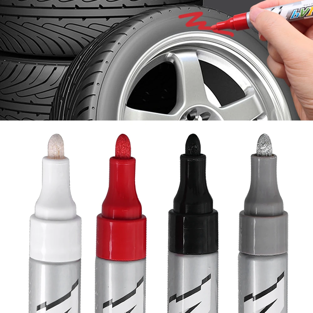 

Car High Gloss Paint Touch Up Pen Cars Scratch Repair Pen Filler Remover Tyre Paint Marker Auto Styling Scratch Repair Care Tool