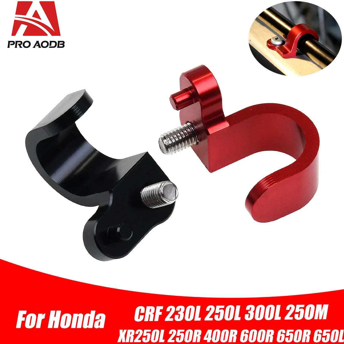 

Motorcycle Rear Brake Oil Line Holder Cable Clamp For HONDA CRF230L 250L 300L Rally XR 250L 250R 400R 600R Dirt Bike Accessories