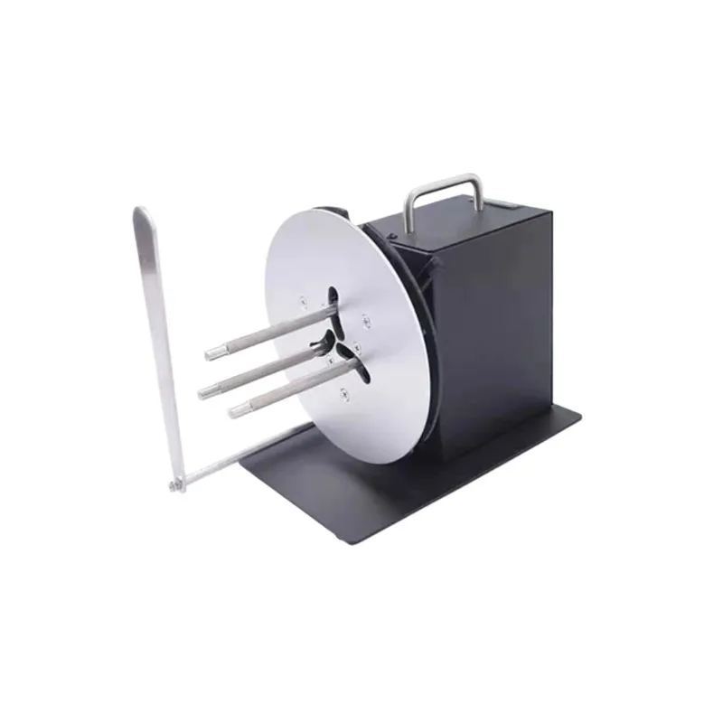 HD-R7 Adjustable Speed Label Rewinder Two-way Automatic Rewinder Self-adhesive Barcode Machine Clothing Tag Reeler