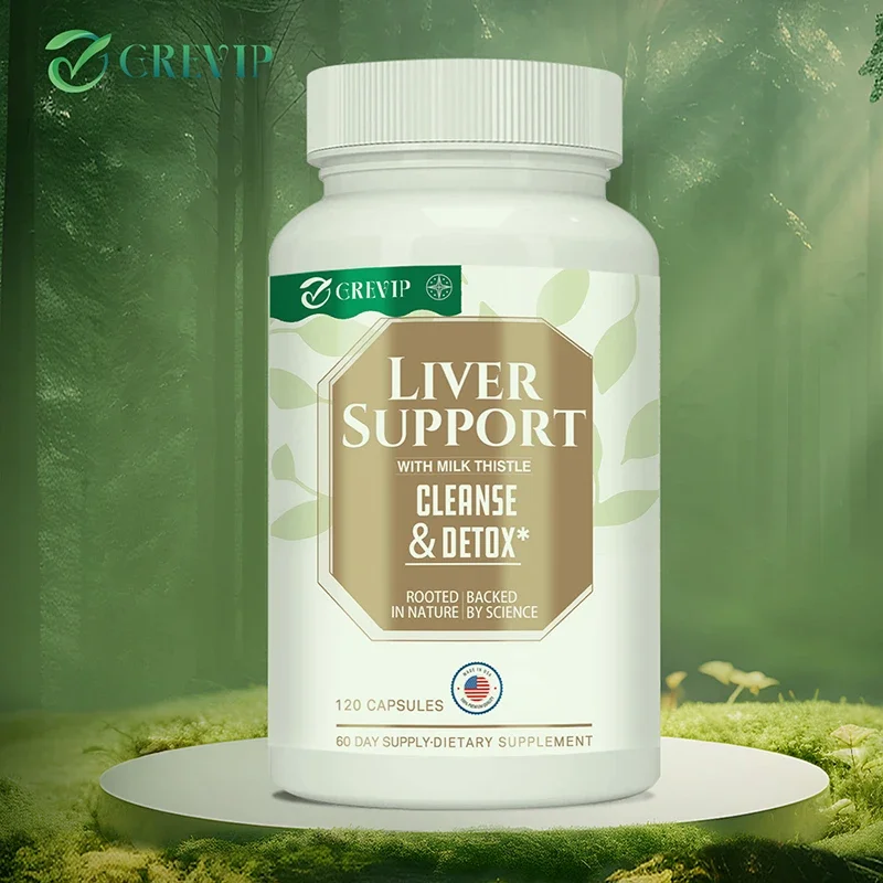 Liver Support - Liver Cleanse Detox & Repair Formula with Milk Thistle, Turmeric, Dandelion Root & Artichoke Extracts