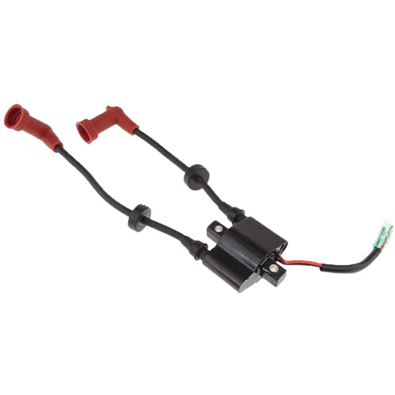 3X Marine Outboard Ignition Coil Assy For Yamaha F9.9 13.5 15 20 25HP 40HP Replace 6F5-85570-10, 6F5-85570-11 Parts