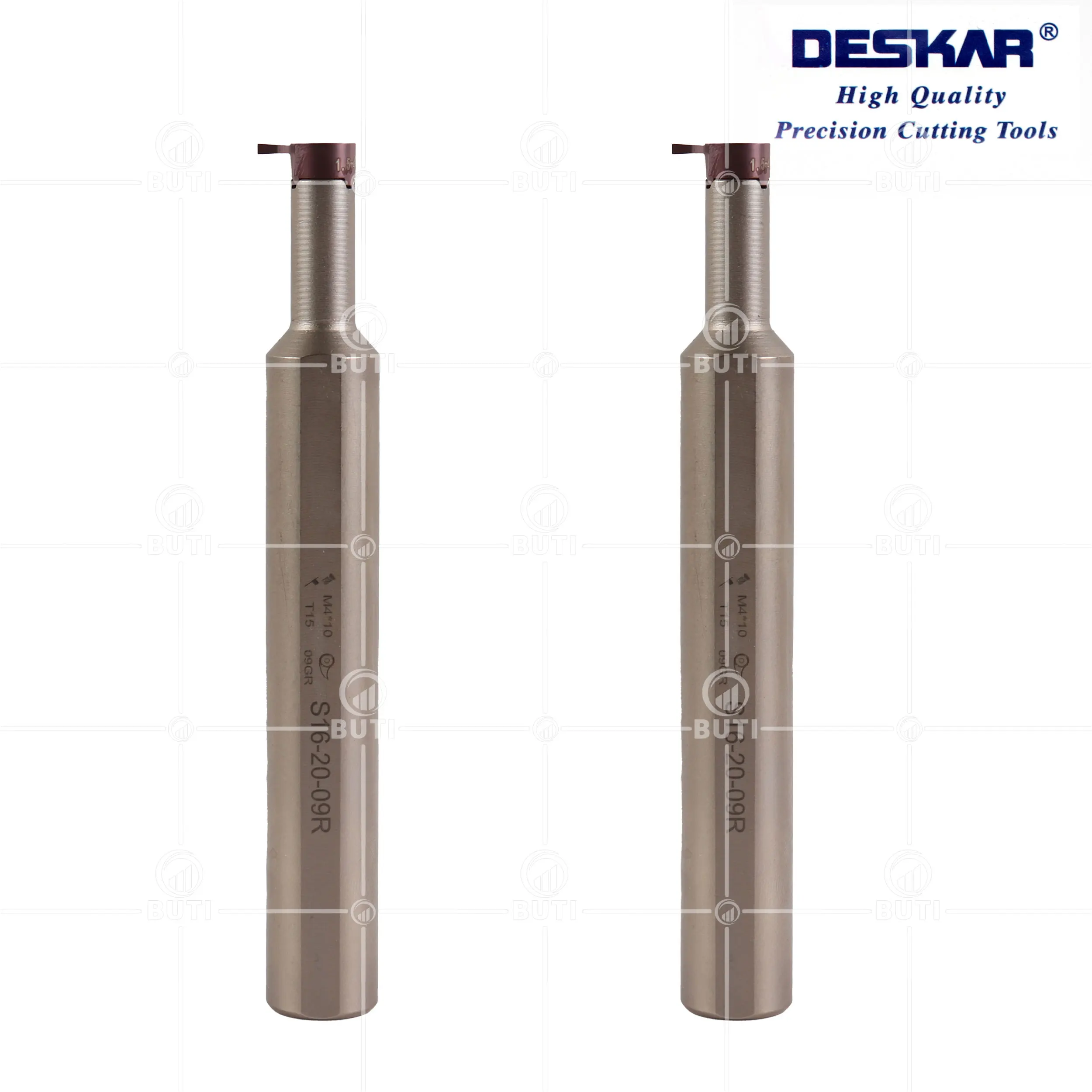 Imagem -02 - Deskar-comma Slott Lâmina Ferramenta Barra Interna do Cortador do Slot Torno Cnc Metal Ferramenta de Torneamento Metal Duro Mb07 Lf6018 S12 16 100 Original