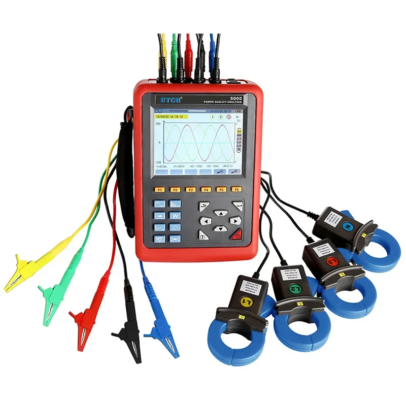 Power Quality Analyzers Offer A Variety Of Current Sensors To Suit A Variety Of Locations ETCR5000