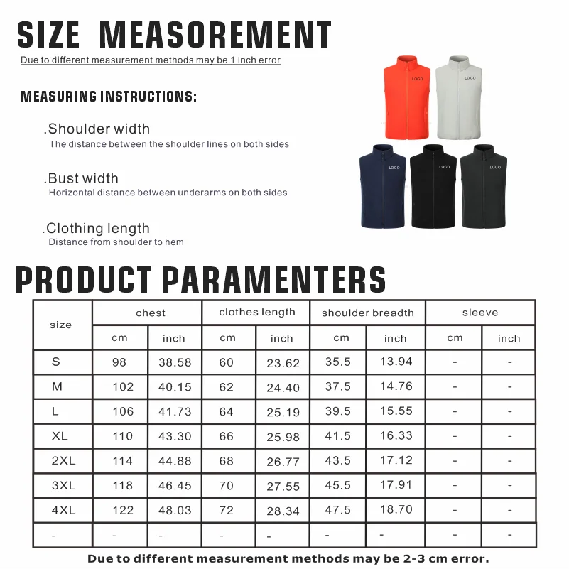 Customized Thicken Mens Vest Jacket Warm Sleeveless Jackets Winter Zipper Coat Autumn Stand-up Collar Casual Waistcoat Clothing