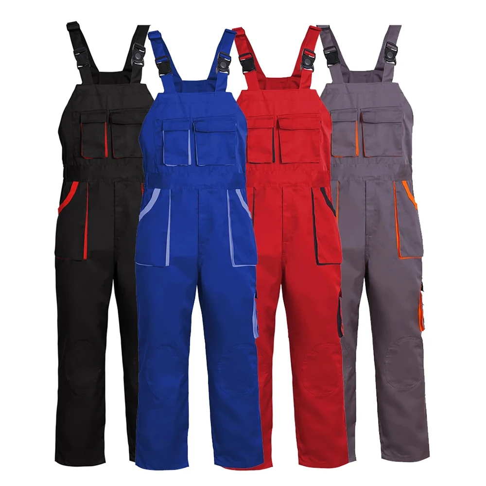 Mens Working Overalls Repairman Workwear Overalls Work Clothing Men for Mechanic Large Size Work Wear Jumpsuits for Man