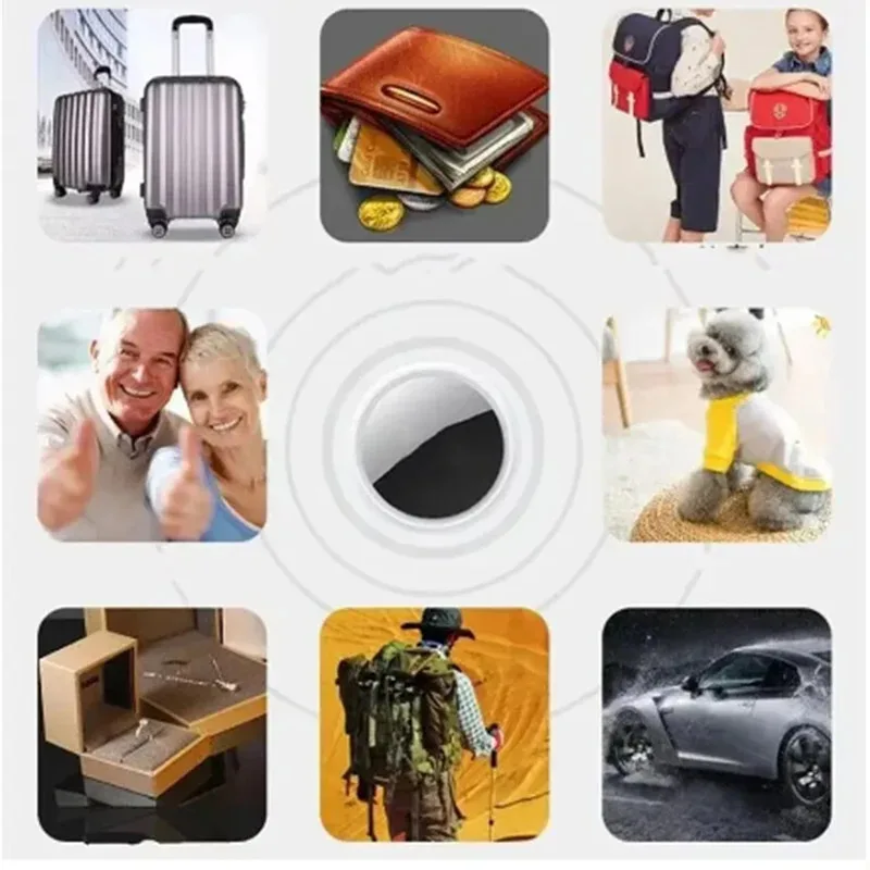 Hot New Releases Mini Smart Key Finder GPS Tracker Search Children Positioning Tracker Pet Tracker For Apple Airtag Accessories