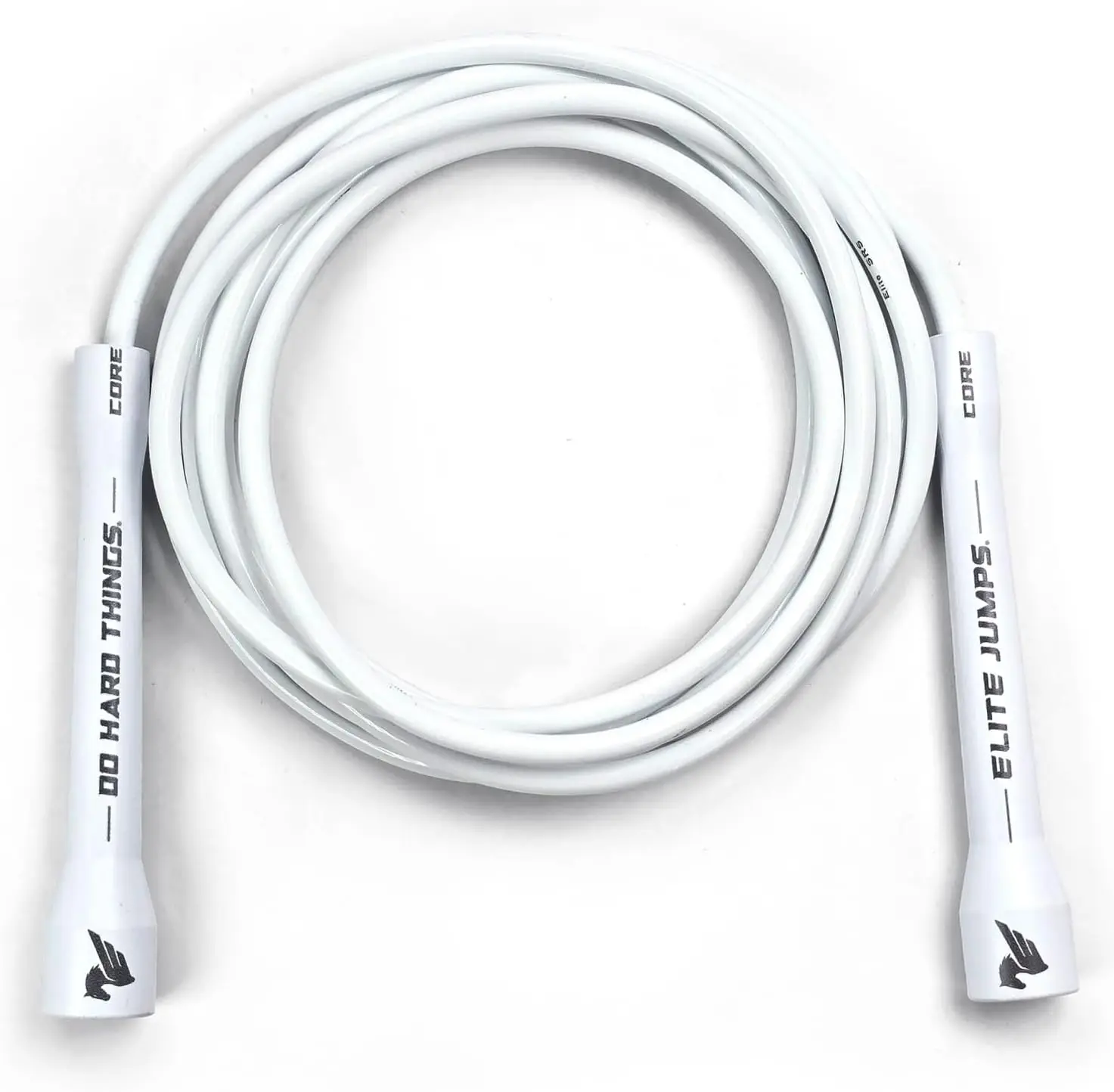 

Adjustable Jump Rope 6mm PVC Training Rope for Fitness Cardio Indoor Outdoor Skipping with Unbreakable Handles Non-Kinking Cord