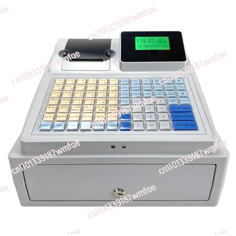 Uv Cash Register for Supermarket Shop English Version Build in Printer C50 Desktop USB Electronic Cash Drawer Pos