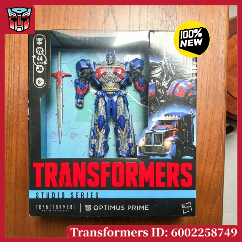 En Stock - Figura de Acción Transformers SS Studio Series L-Optimus Prime ko G1, Figura de Acción de Dibujos Animados, Robot Articulado, Regalos