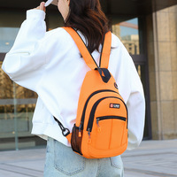 Trendy Men's Chest Bag Fashionable Casual Crossbody Waterproof Outdoor Single Shoulder Backpack for Men Pack pecho hombre Bolsas