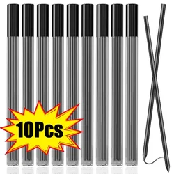 Resistente ao chumbo Lápis Mecânico Refills Set, Break Resistant, Desenho Leads, Material de Papelaria Escolar, HB, 2.0mm, 10-1Pcs