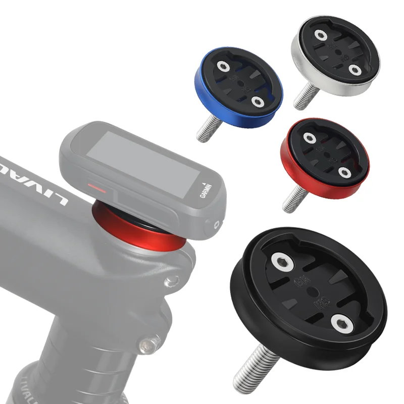 Soporte ciclocomputador GPS Garmin para bicicleta montaña aluminum - imagen 3