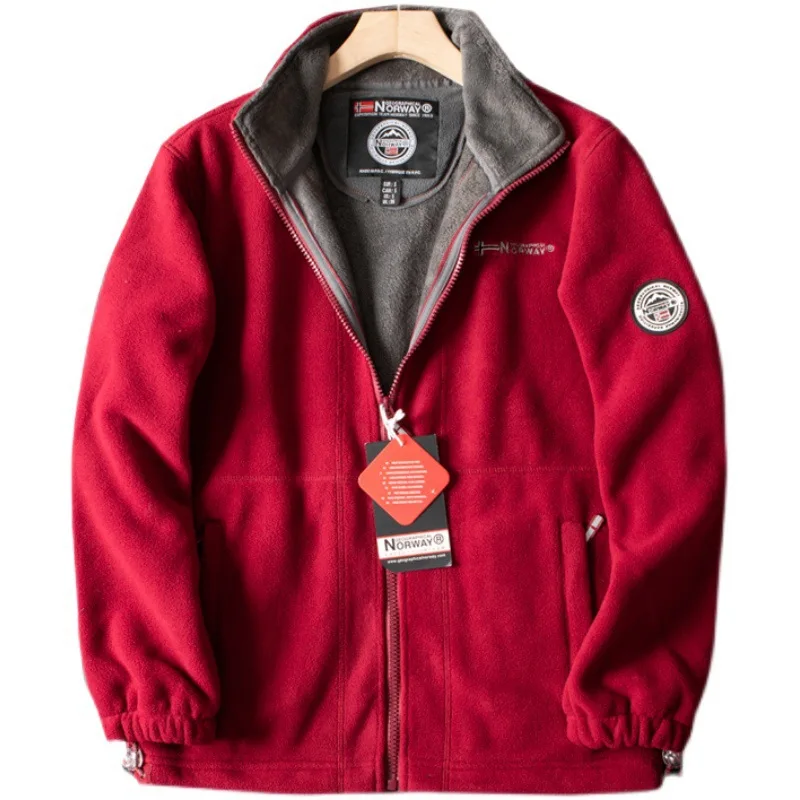 جديد الخريف والشتاء معطف الصوف الدافئ، معطف عارضة ودافئة، العزل في الهواء الطلق وظيفية! متوفر بمقاس كبير! #2