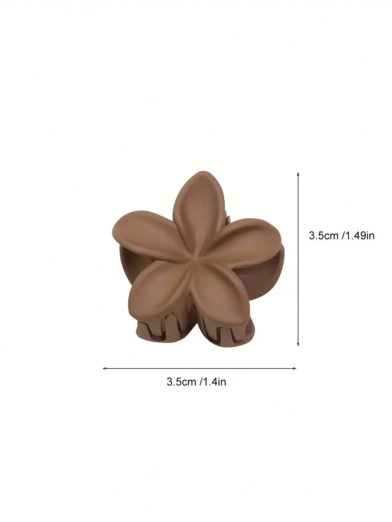 8 Stück matte kleine Blumen-Haarspangen, 6,5 cm, quadratische Haarklammern für Frauen und Mädchen, dünnes Haar, einfache 3,8 cm rechteckige Haar-Accessoires – Detail 23