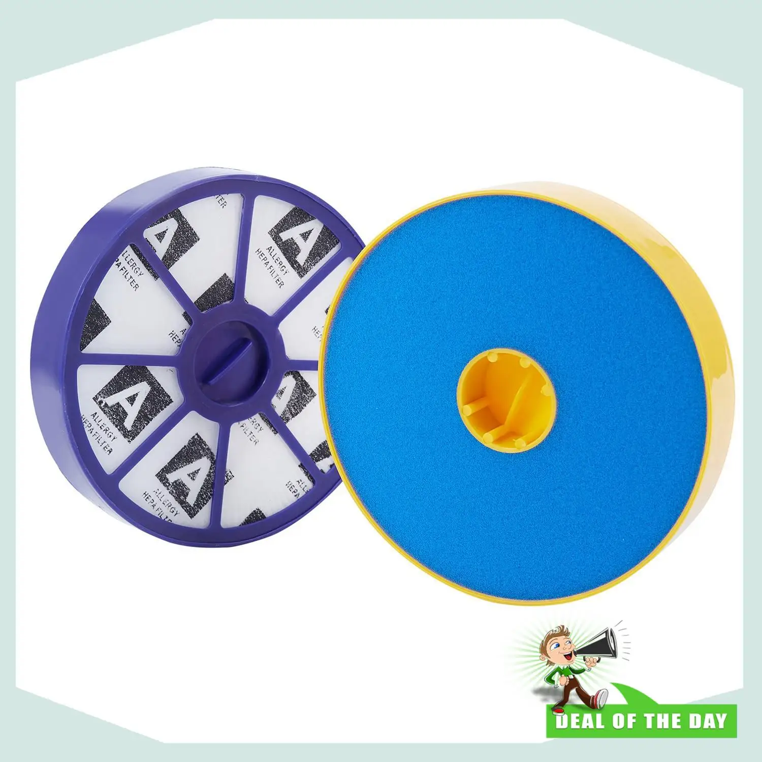 مجموعة مرشح HEPA الأمامي والخلفي لـ Dyson DC05 DC08 DC15 DC19 DC20 DC21 قبل وبعد، محرك علوي وسفلي Alle