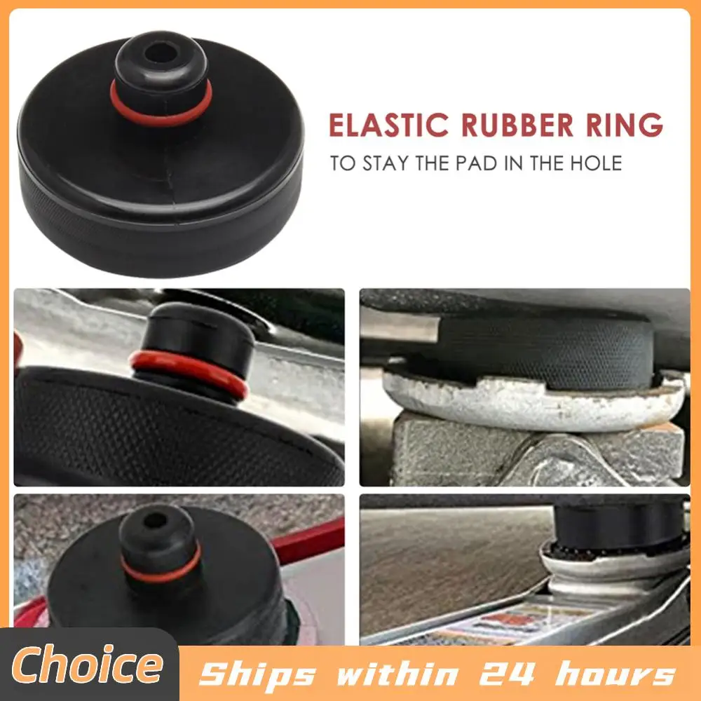 1/4Pcs Car Jacks Rubber Mat Hard-wearing Lifting Jack Soft Pad Car Jack Rubber Support for Tesla Model Y for Tesla Model 3
