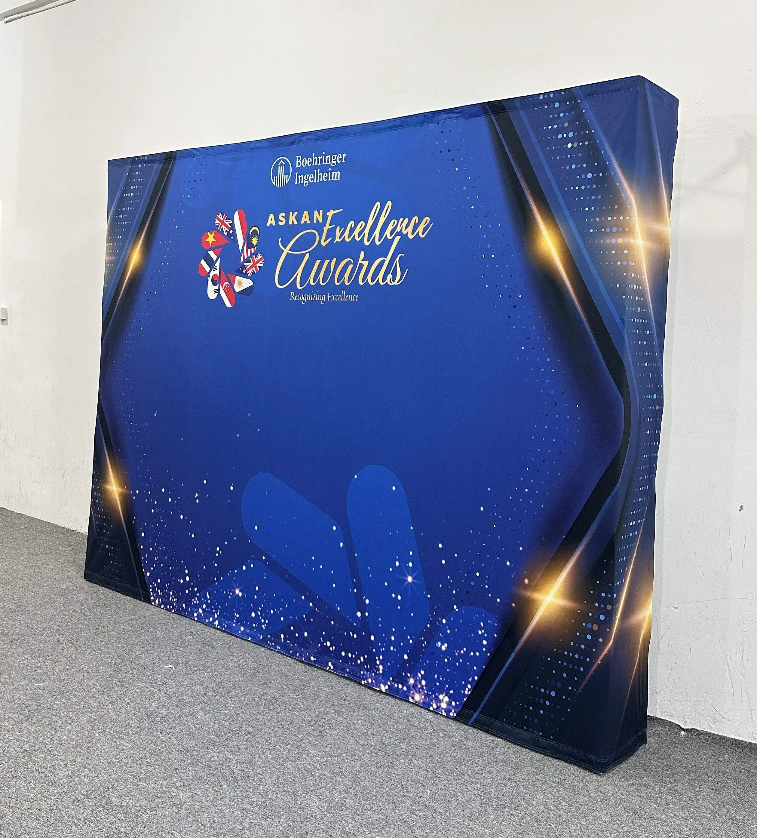 Trade Show Advertising Promotional Folding Booth Pop Up Exhibition Banner Stand Display Custom