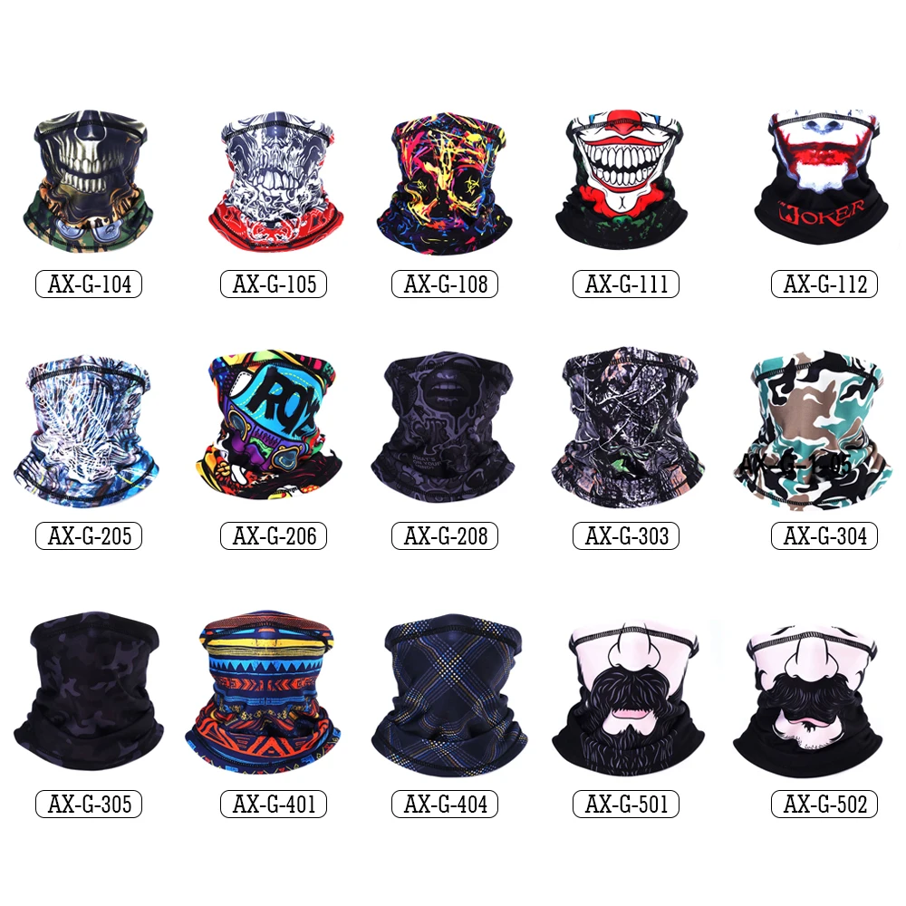 Fleece Neck Gaiter Half Face Mask Cover Winter Warmer Windproof Motorcycle Tube Scarf Balaclava Fishing Ski Snowboard Bandana