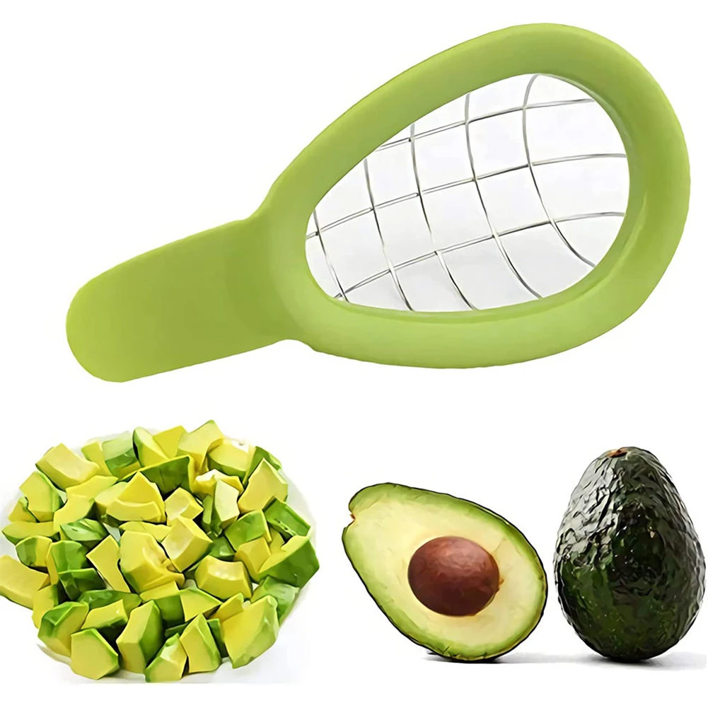 Avocado Peeler Cutting Tool Creative Manual Avocado Corer Banana Cuber Cutter Slicer Fruit Peeling Tool Kitchen Accessories