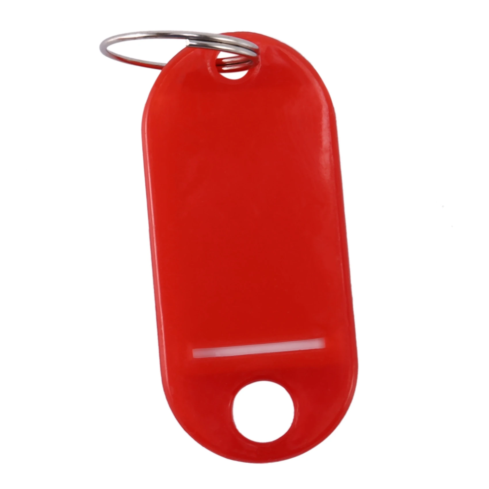 20 Pcs Assorted Key ID Label Tags Split Ring Keyring Keychain Highly Recommended