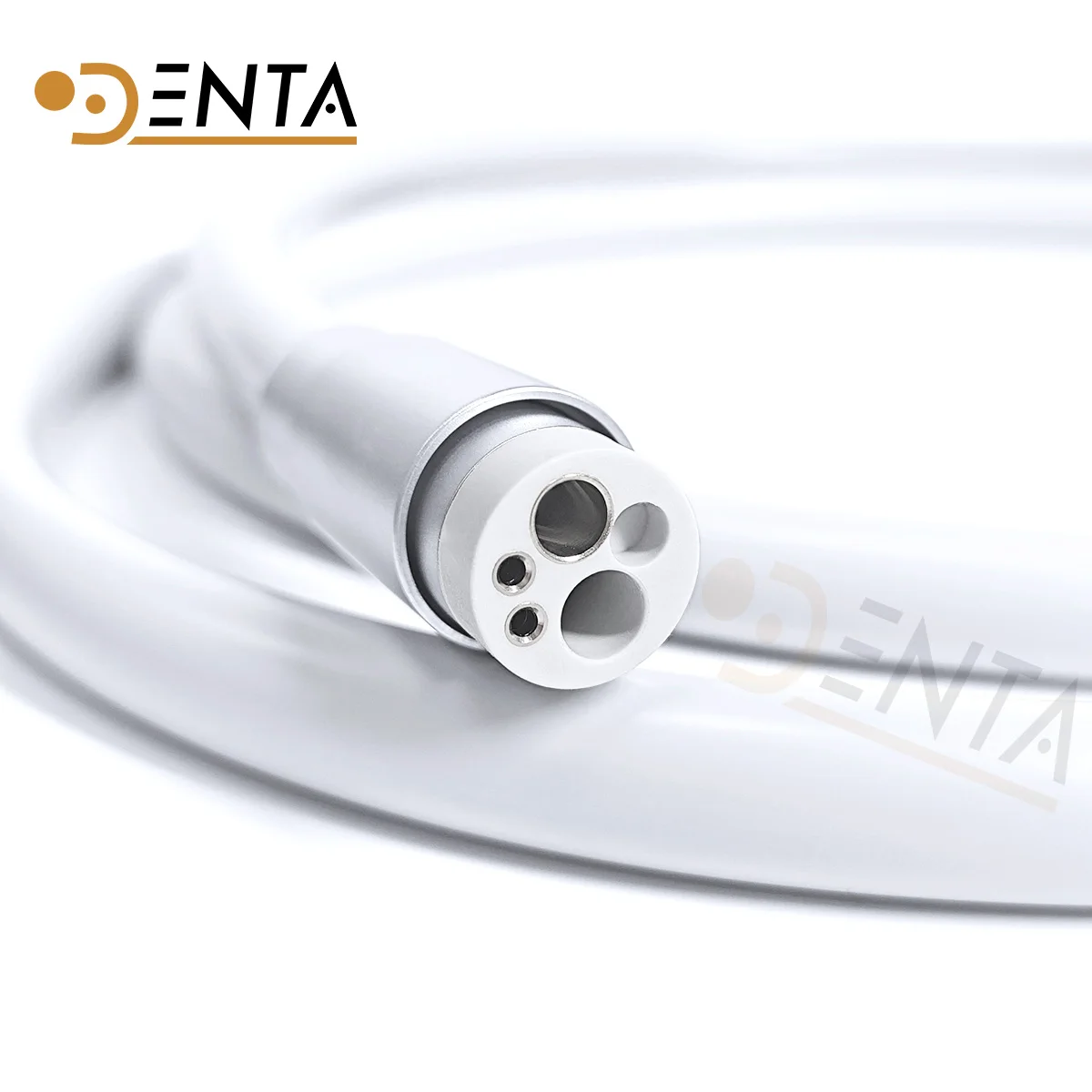 Tubo flessibile universale per manipolo dentale, connettore a 4 fori per tubo di spruzzo d'acqua per motore ad aria ad alta velocità, parti di riparazione per utensili dentali