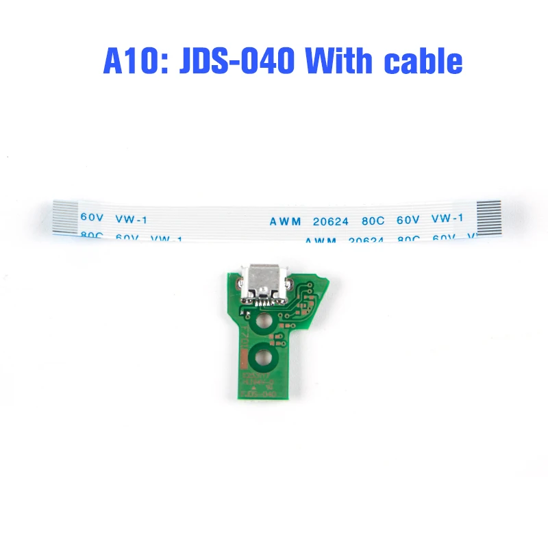 JCD JDS-001 JDS-011 JDS-030 JDS-040 JDS-055 USB Charging Port Board For PS4