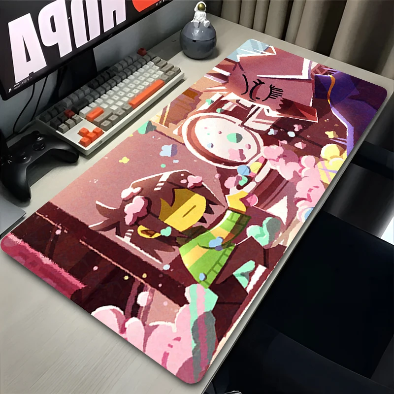 لوحة ماوس أنيمي الكمبيوتر Kawaii كريس سوسي رالسي تمديد مكتب ماوس حصيرة الكمبيوتر المحمول بكسل الفن لعبة D-deltarune لوحة المفاتيح لوحة الماوس لينة #4