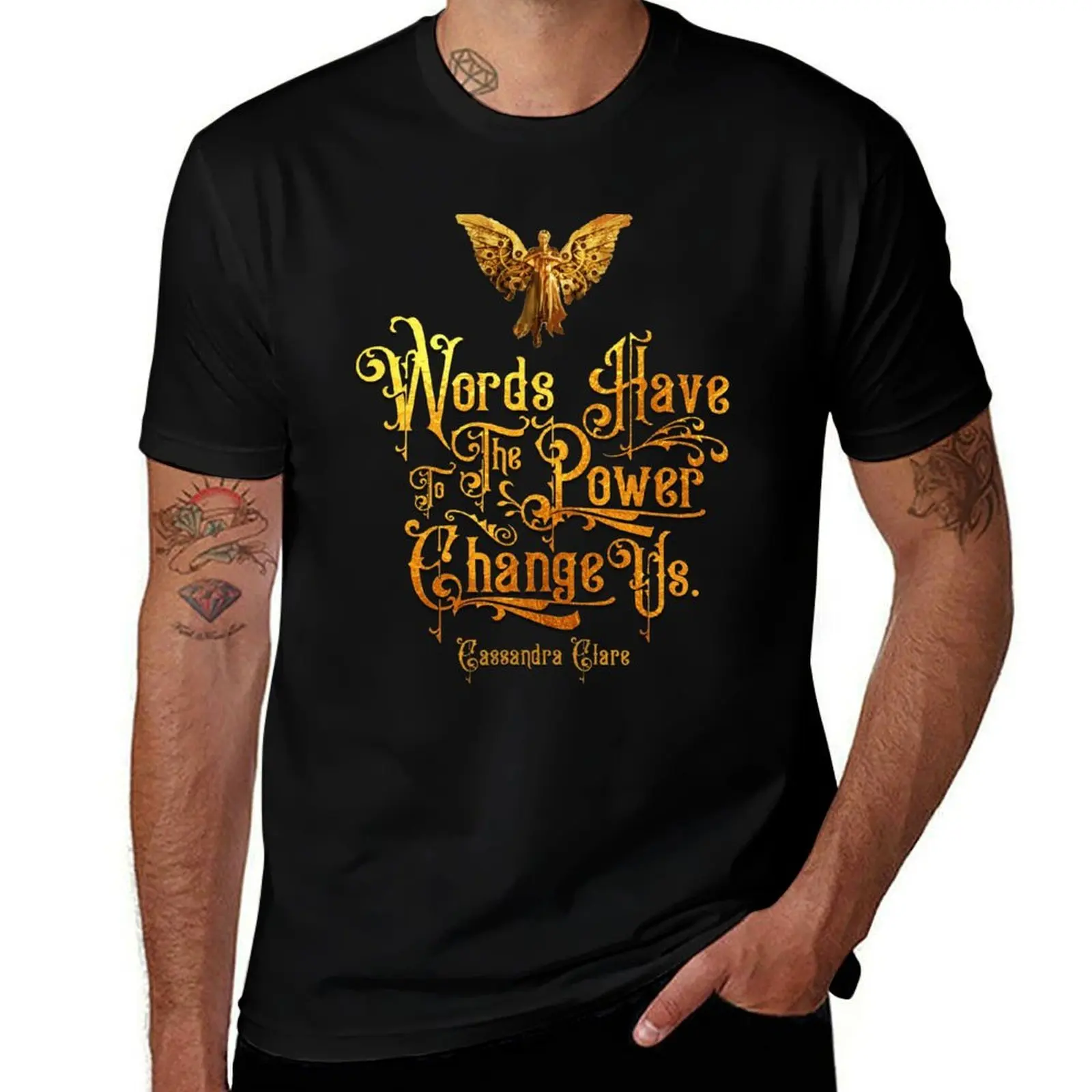 Les mots ont le pouvoir de nous changer, Infernal Devices, Clockwork Angel, Will Herondale T-Shirt T-shirt de voyage respirant