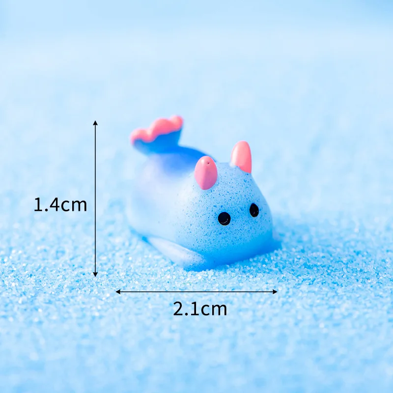 10/15 PCS Micro landscape marine creatures, dolphins, octopuses octopuses,aquarium fish tank decorations for fish tank