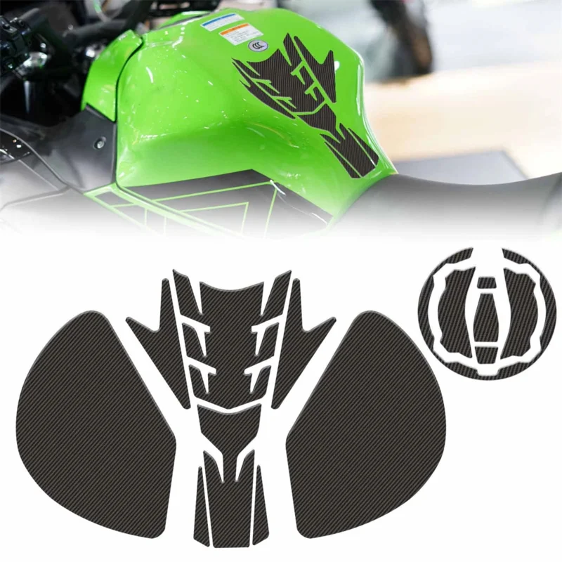 For ninja650 z650 2017-2020 Ninja 650 Z 650 motorcycle anti slip fuel tank pad gas knee grip traction sticker protector