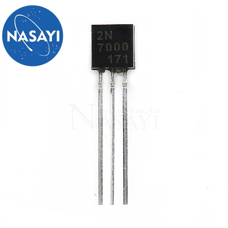 20pcs/lot 2N7000 TO92 Small Signal MOSFET 200 mAmps, 60 Volts N-Channel TO-92 New In Stock