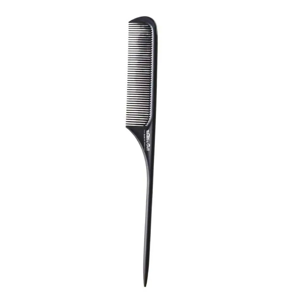Hair Salon Hairdressing Anti-static Fine-tooth Pin Women Hair Comb Handle Hair Brush Hair Styling Tool Hair Cut Comb