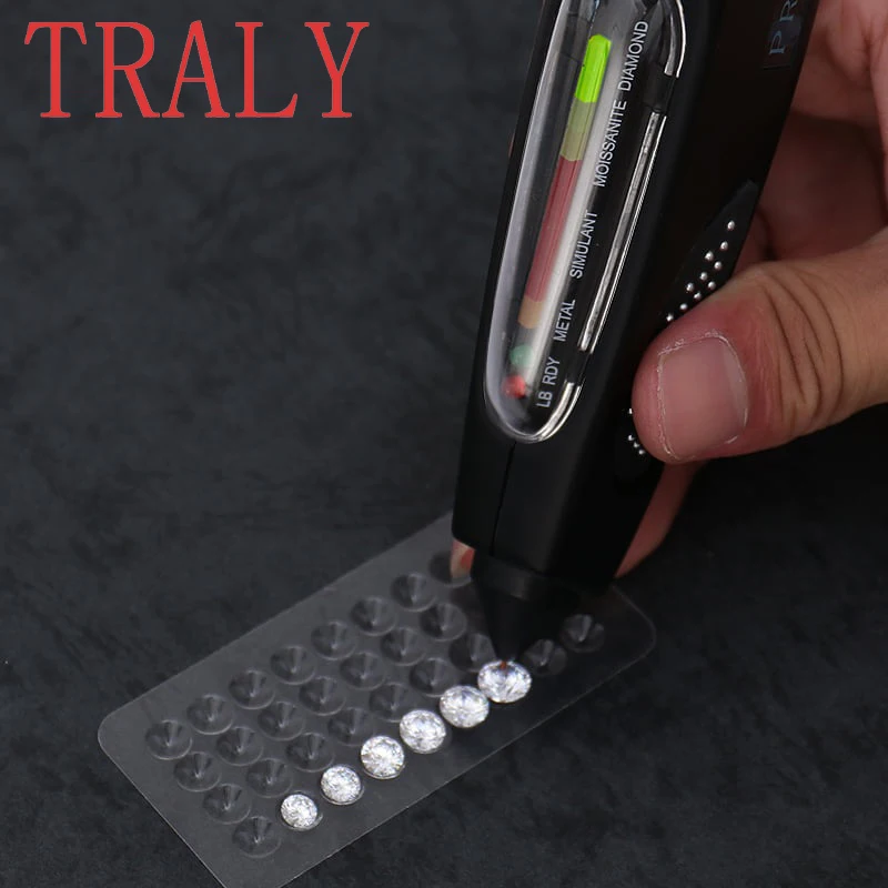 1ct- 20ct White Round Cut Moissanite Loose Stone D Color VVS1 6A GRA Lab Grown Gemstone 8 Heart 8 Arrows Passed Diamond Tester